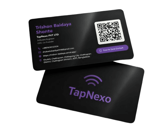 Black Material NFC Card
