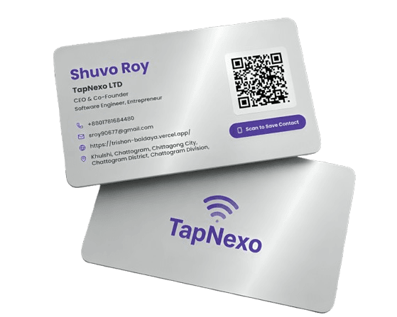 White Material NFC Card